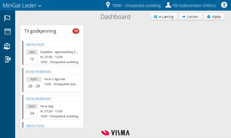 Dahboard_leder